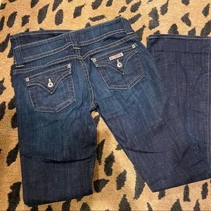 Hudson low rose bootcut jeans - barely worn.